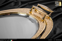 طقم صوانى ايطالى 2 قطعة DAMASCO GOLD ELEGANT
