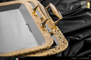 طقم صوانى ايطالى 2 قطعه DAMASCO GOLD ELEGANT