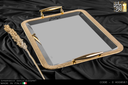 طقم صوانى ايطالى 2 قطعه DAMASCO GOLD ELEGANT